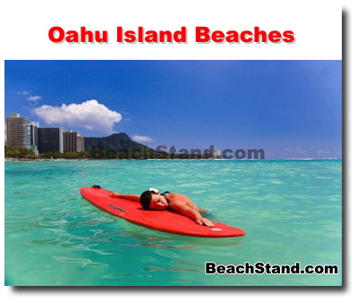 Oahu Island Beaches - Beach Stand.com